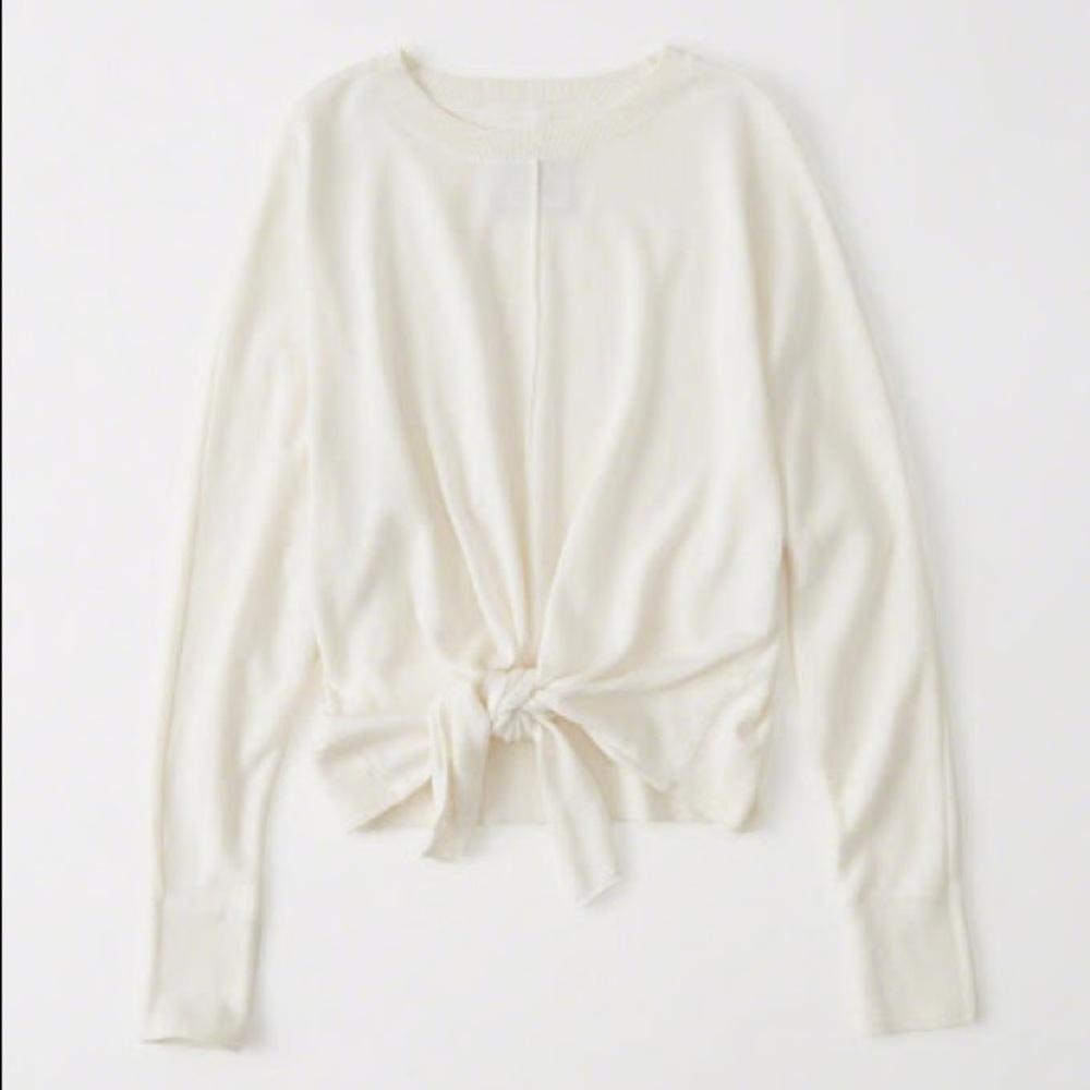 Abercrombie Tie Front Top